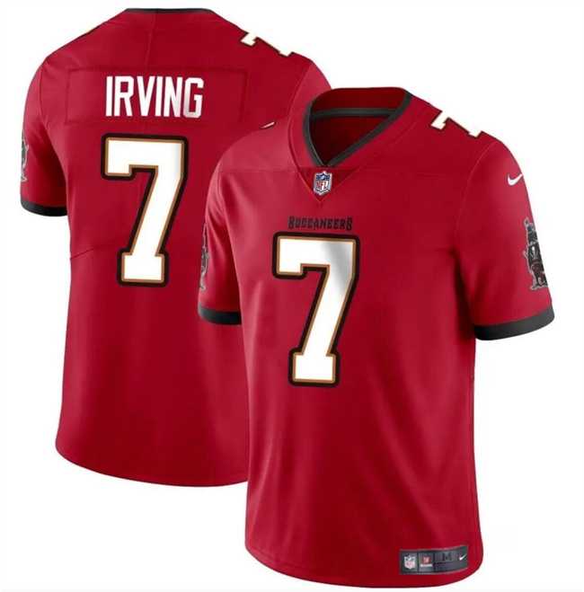 Men & Women & Youth Tampa Bay Buccaneers #7 Bucky Irving Red Vapor Limited Stitched Jersey,We sell and wholesale Men & Women & Youth Tampa Bay Buccaneers #7 Bucky Irving Red Vapor Limited Stitched Jersey on line form chian!